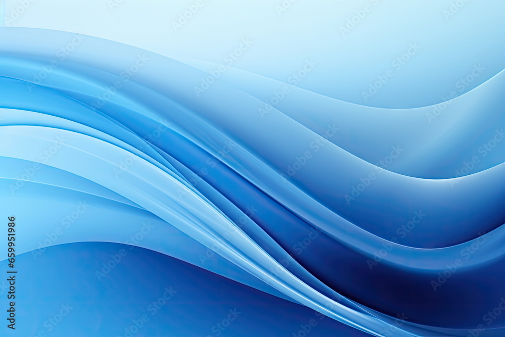 Obraz premium Smooth blue background abstract gradient