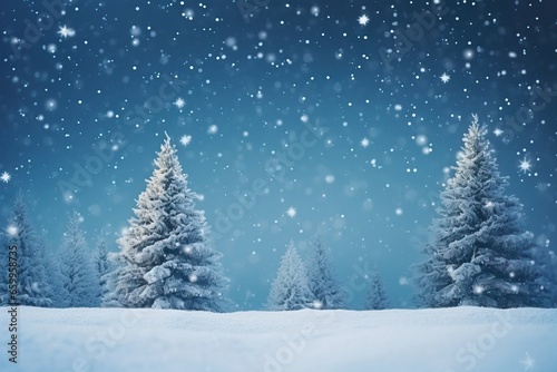A magical Christmas background with festive charm © Francesco