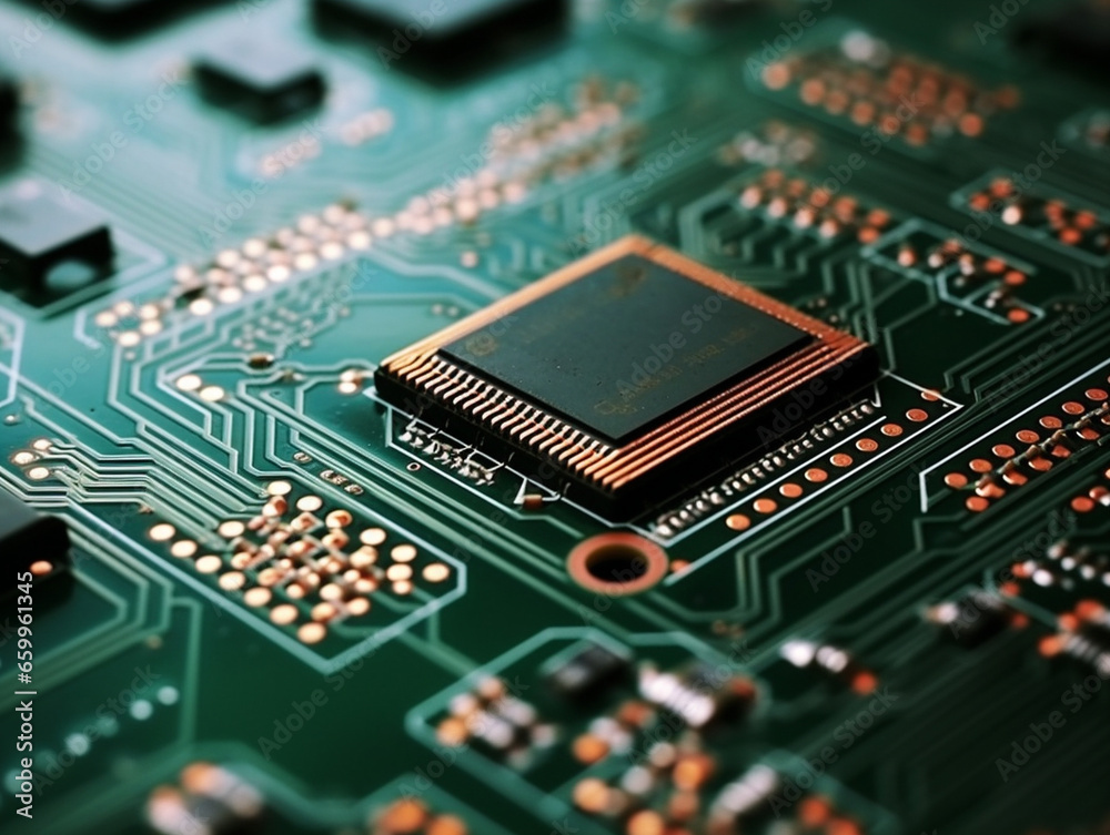 Detailed close-up shots showcasing computer components or circuits with precise focus and clarity. Detailed close-up shots showcasing computer components or circuits with precise focus and clarity.