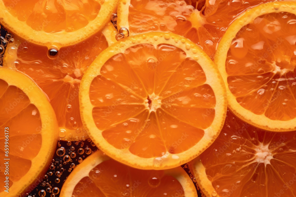 slices of orange slices of orange