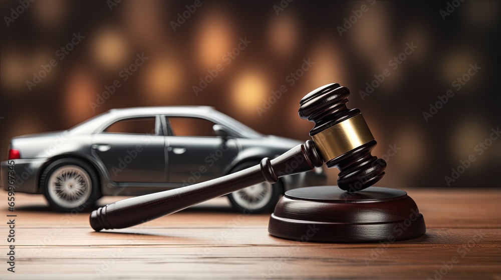 Hammer gavel judge with car vehicle accident, insurance coverage claim lawsuit court case. Hammer gavel judge with car vehicle accident, insurance coverage claim lawsuit court case.
