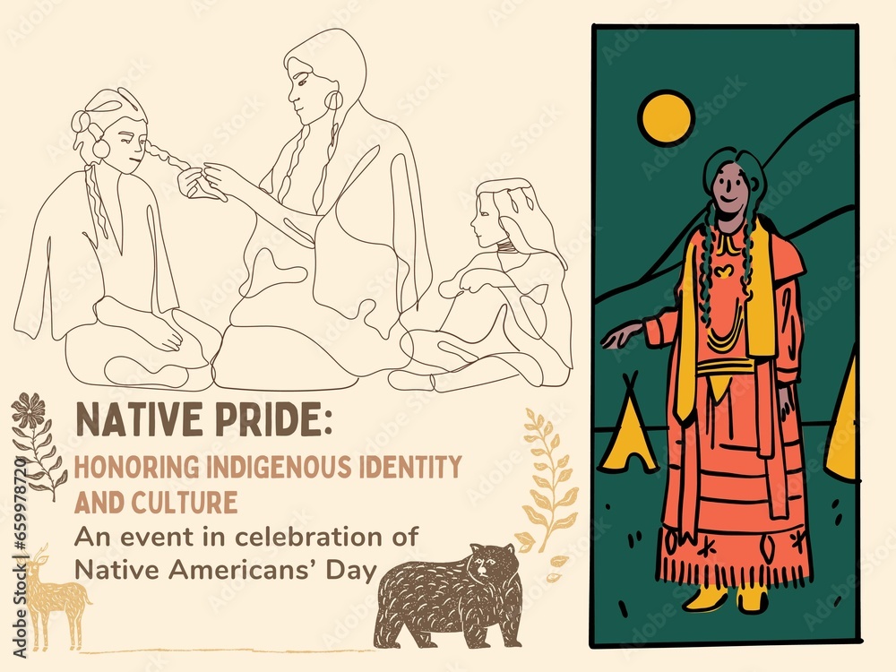 Obraz premium Native American DAY