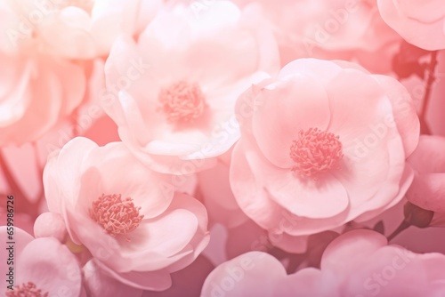 Soft foucs of sweet roses in pastel pink color texture for background  Generative AI