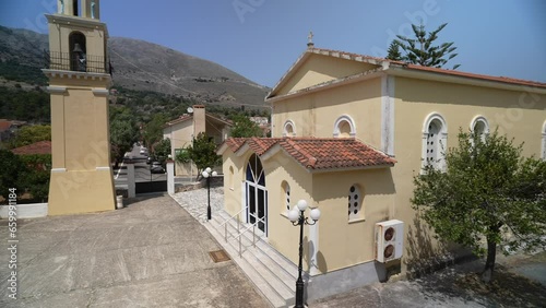 Church and town of Agia Effimia, Agia Effimia, Kefalonia (Cephalonia), Ionian Islands, Greek Islands photo