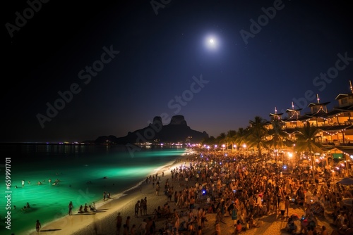 Full Moon Tropical Beach Party