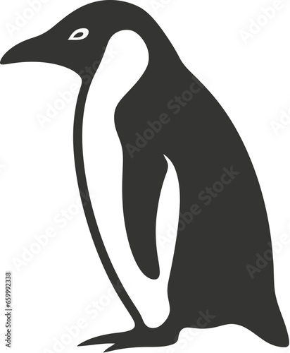 Penguin bird icon