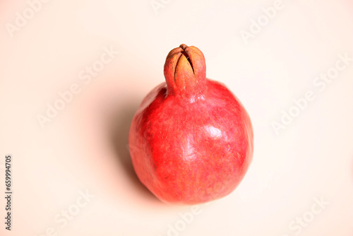 pomegranate on a white background