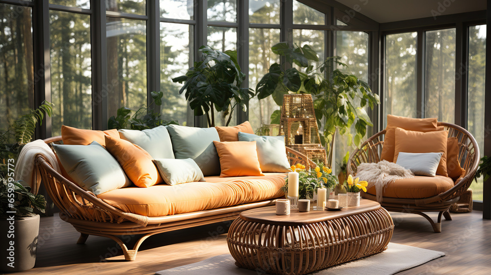 living room interior,modern living room,living room interior,he Cozy Sunroom: A Photo Realistic Image