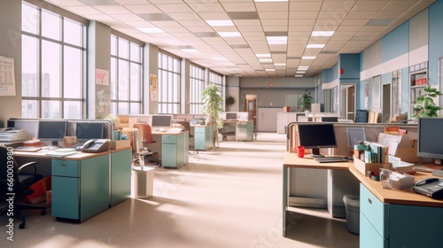 office space.Generative AI © sudipdesign