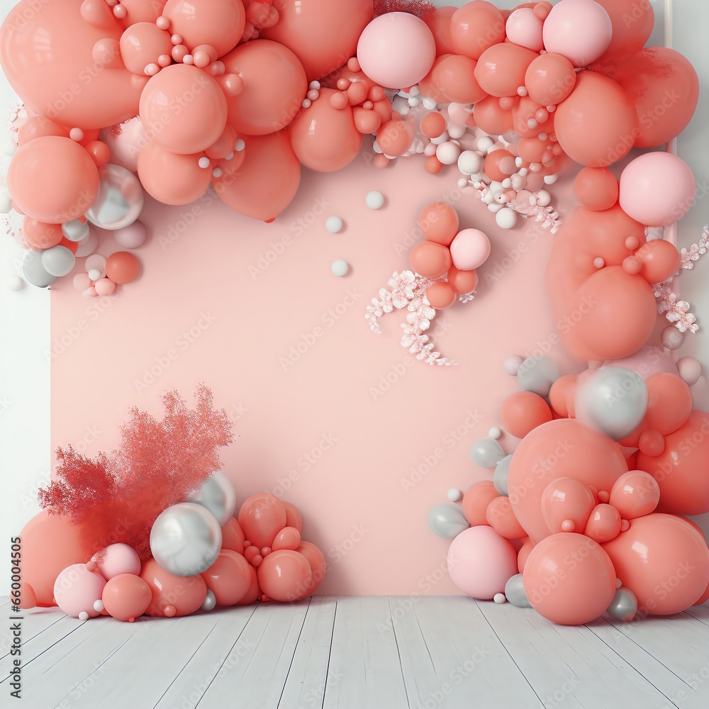 Earthy Brown Inflatable Balloons Background Earthy Brown Inflatable Balloons Background