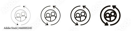 personne team mate Teambuilding entreprise travail pictogramme icône et symbole logo