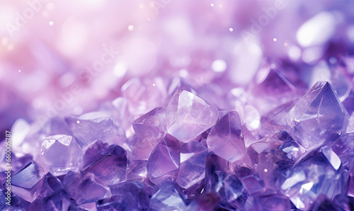 Captivating amethyst crystals.