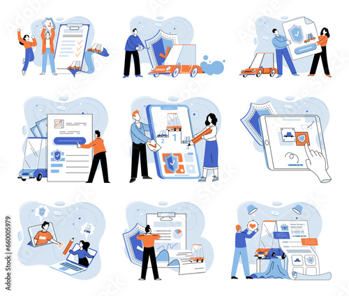 Insurance for car, property, travel, accident, life, medical. Care about family life often means planning for future with insurance Healthcare finance options allow for flexibility in medical service