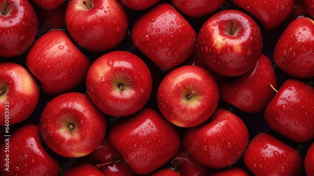 Fresh ripe red apples as background Fresh ripe red apples as background