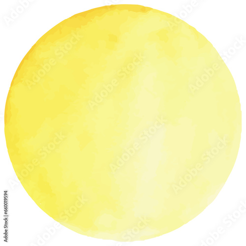 Watercolor shapes dots. Watercolors blobs. Colorful watercolor hand painted circles. Round stains
