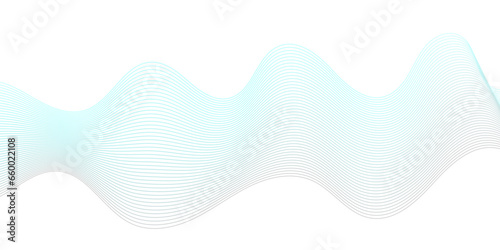 Abstract blue futuristic blend waves lines and technology background. Modern blue flowing wave lines and glowing moving lines. Futuristic technology and sound wave lines background.