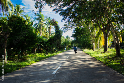 Wallpaper Mural Biker with tricycle on Philippines Torontodigital.ca