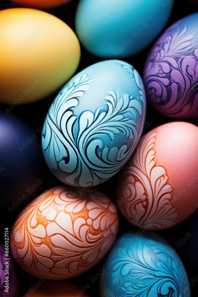 colorful easter eggs colorful easter eggs