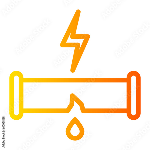 flood sensor gradient icon