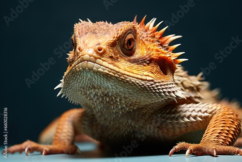 portrait of bearded dragon