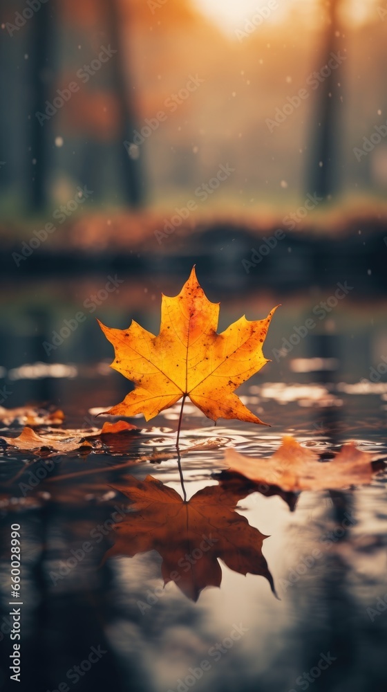 A Visual Symphony of Maple Leaves and Scenic Vistas A Visual Symphony of Maple Leaves and Scenic Vistas
