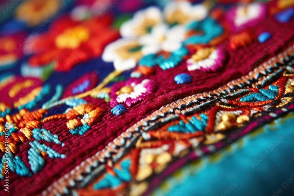 fragment of a brightly coloured oriental rug fragment of a brightly coloured oriental rug