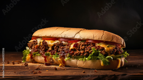 Chopped Cheese Sandwich