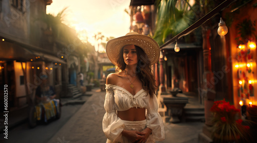 Mexico Travel Woman Outdoors