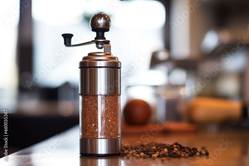close-up of pepper mill on kitchen counter © Alfazet Chronicles