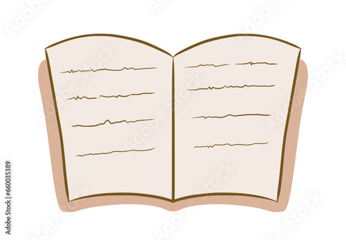 book with pages