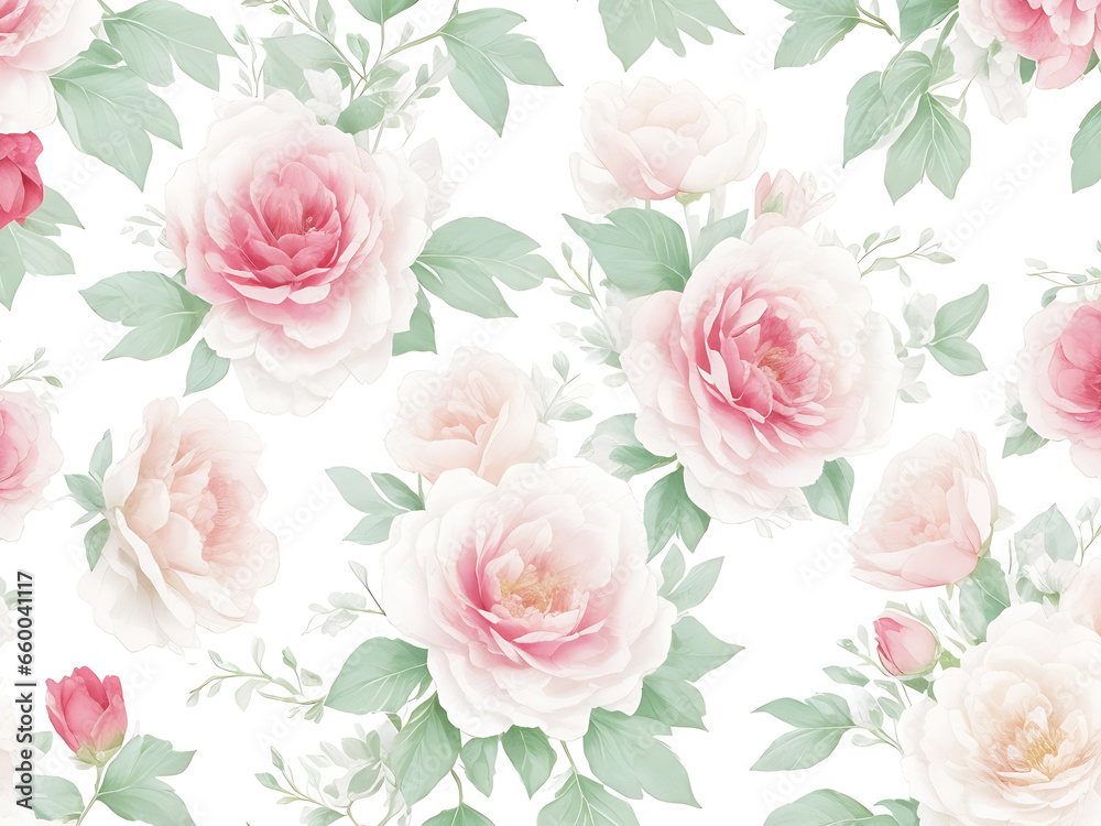 Beautiful Floral Patterned background 