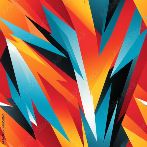 Wallpaper Mural colorful seamless texture pattern Torontodigital.ca