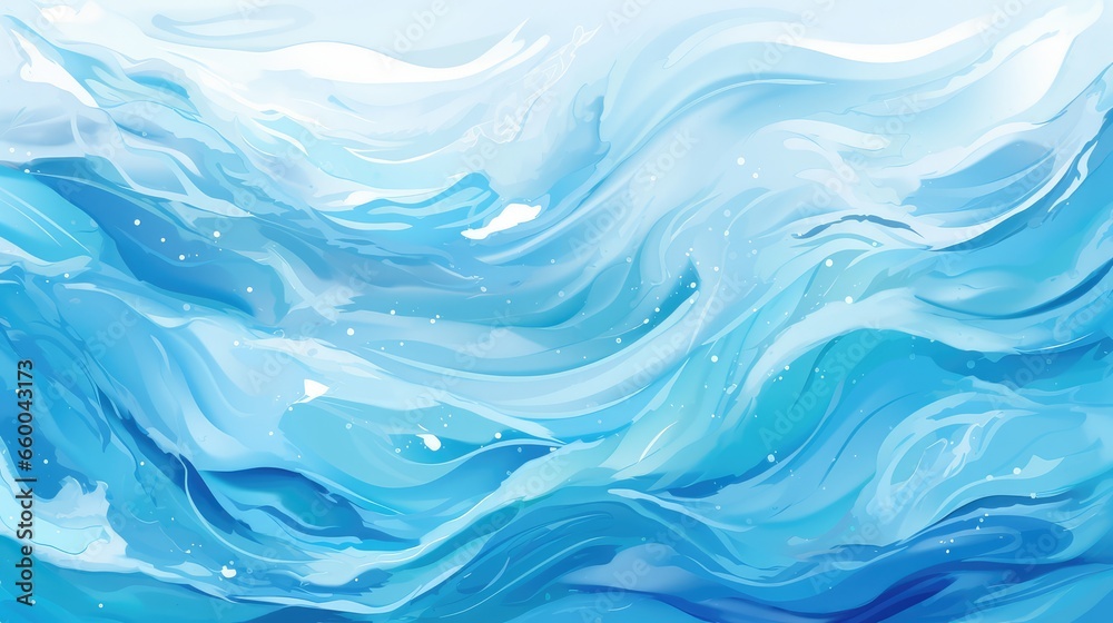 Waves on the sea - generative ai Waves on the sea - generative ai