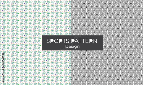 Sports Pattern Design Template