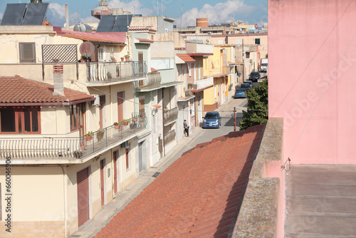 Photos pachino sicily italy street road buildings homes houses shot from balcony high v