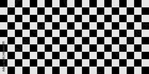 Abstract chess Pattern square seamless black and white colors. vector eps 10