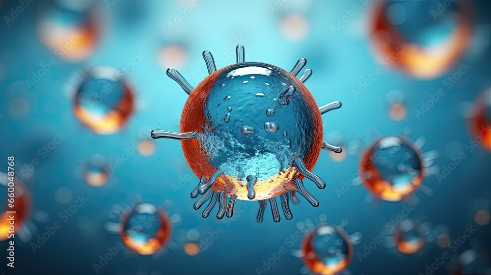 Virus transmission in droplets Virus transmission in droplets