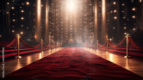 glowing path for VIPs