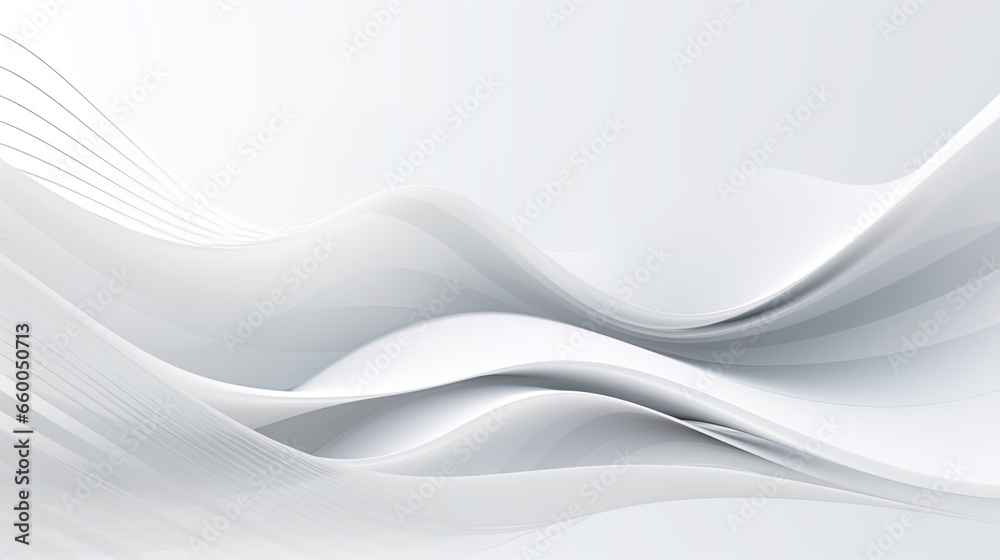 Fototapeta premium Abstract white and grey background. polygonal art pattern style Geometry texture futuristic