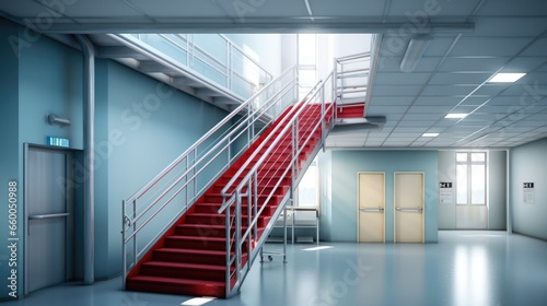 Emergency stairs and evacua...