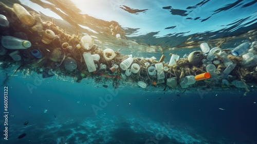 High plastic pollution in t...