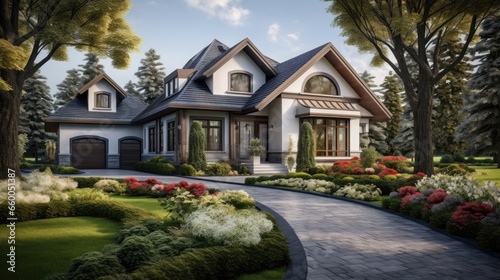 Luxury house with beautiful...