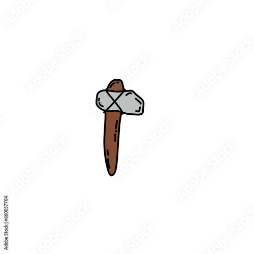 prehistoric stone axe