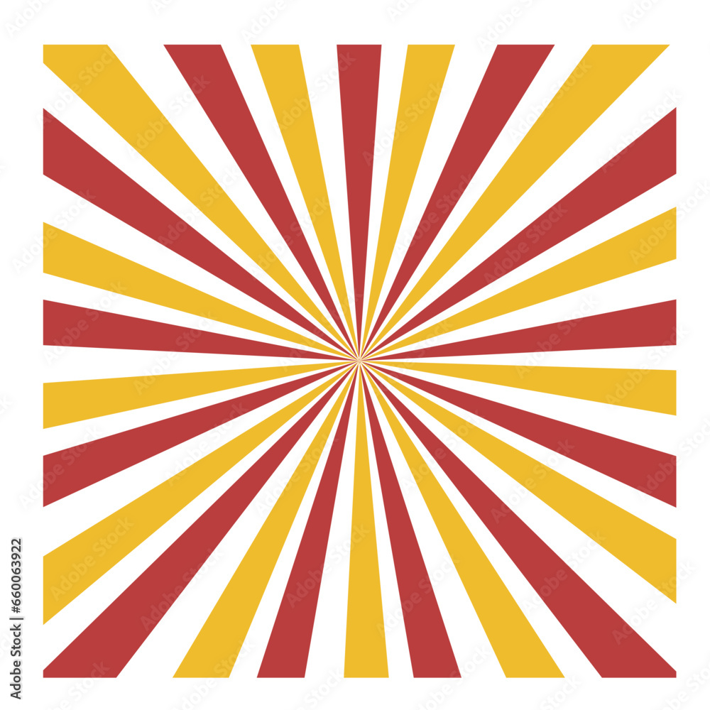Retro Sunburst Background Retro Sunburst Background