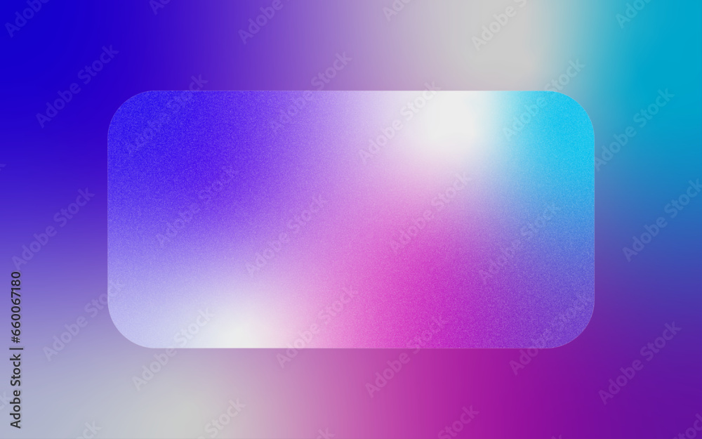 Glass morphism with gradient abstract background Glass morphism with gradient abstract background