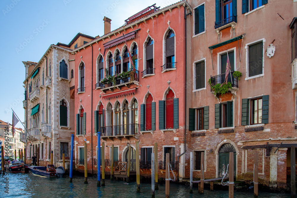 Italy. Venice. Historical regatta. Gondola.