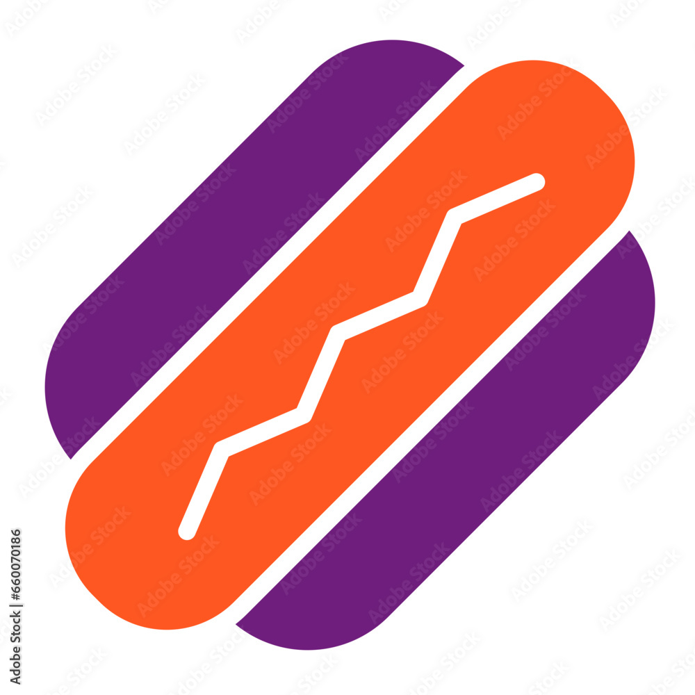 Hot dog Vector Icon Design Illustration Hot dog Vector Icon Design Illustration