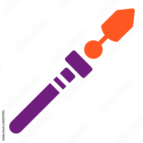 Lance Vector Icon Design Illustration