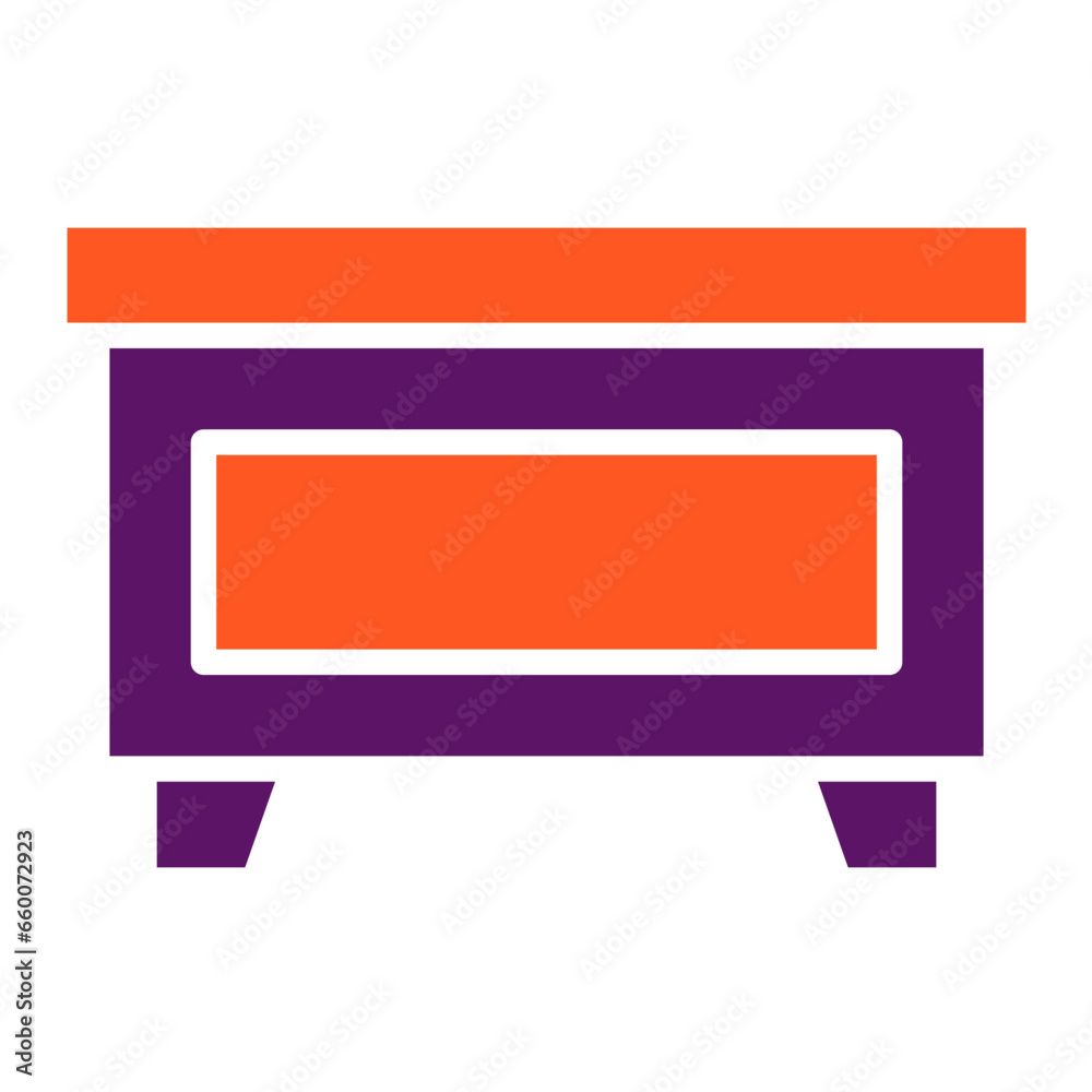 Desk Vector Icon Design Illustration Desk Vector Icon Design Illustration