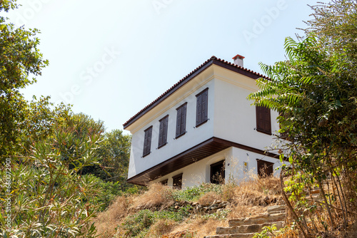 Izmir Sirince,TURKEY, local architectural village houses texture.